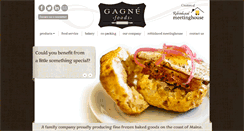 Desktop Screenshot of gagnefoods.com